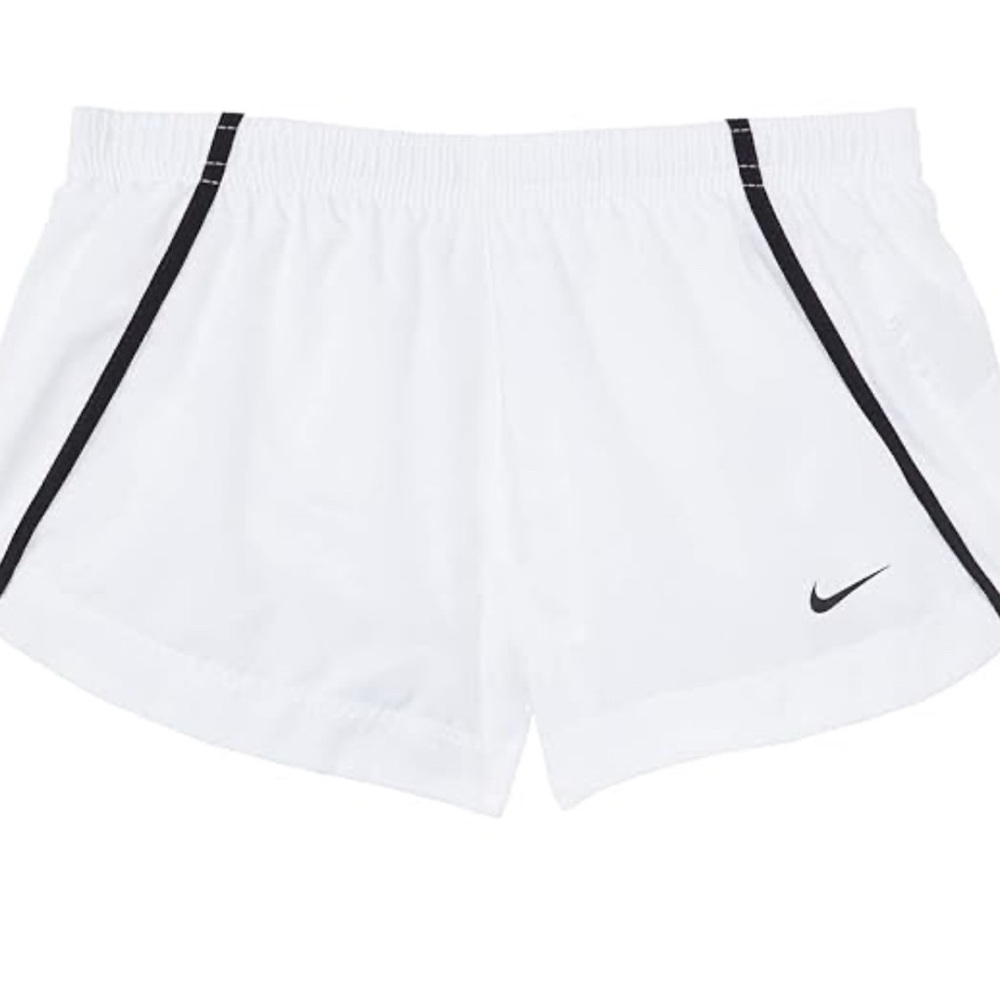 Nike White Dri-FIT razorback tank  Athletic Shorts xl kids could fit woman’s sm